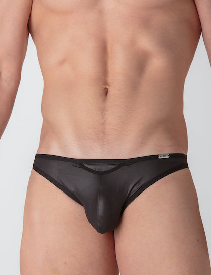 WOH Ανδρικό Sexy Slip Μαύρο