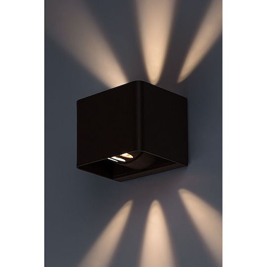 Rabalux Стенно Външно Осветително Тяло LED IP54 10W с Топло бяло Светлина