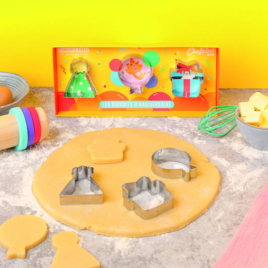 Birthday Cookie Cutter Set Chefclub Kids