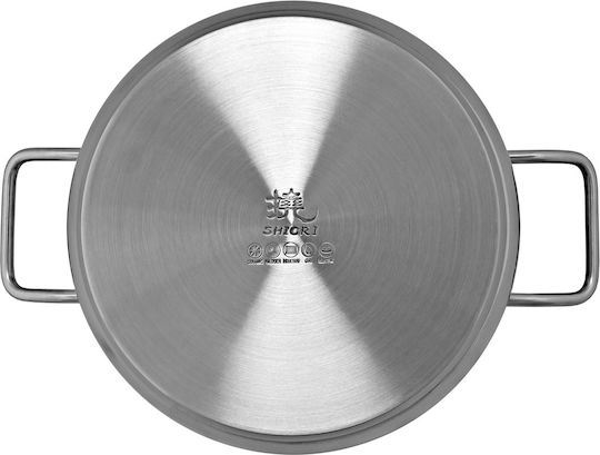 Shiori Steel Series Pro 316 Stainless Steel Stockpot 5.5L / 24cm