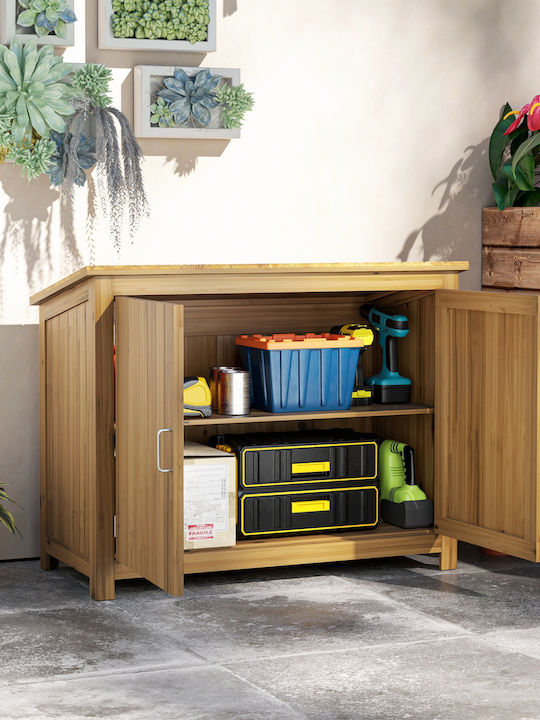 Wooden Garden Shed L1.1xW0.5xH0.85m