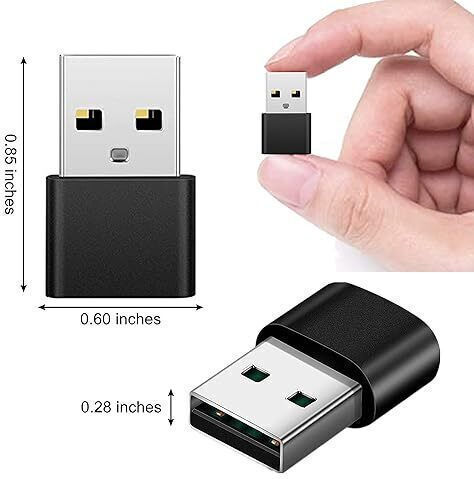 Μετατροπέας USB-A / USB-C male σε USB-A / USB-C male 1τμχ CA-TD090-B