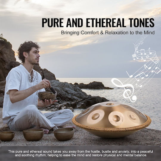 Vevor Handpan 9 Notes in D Minor Scale