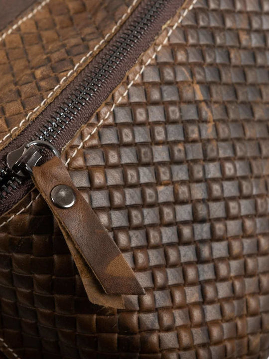 Genui Leather Backpack Πράσινο