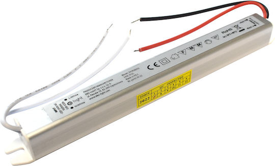 Eko Light Παραλληλόγραμμο LED Panel 24W 19.2x1.8εκ.
