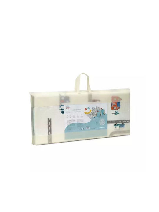 Interbaby Χαλάκι Δραστηριοτήτων Cars Γαλάζιο 180x200cm