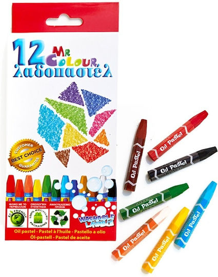 Τσα-Φαλ Λαδοπαστέλ Mr Colour 12 Χρωμάτων