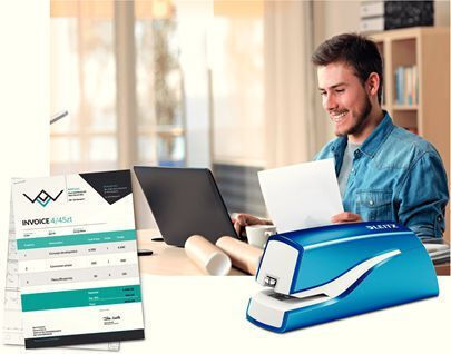 Leitz 5566 Συρραπτικό Χειρός Μπλε