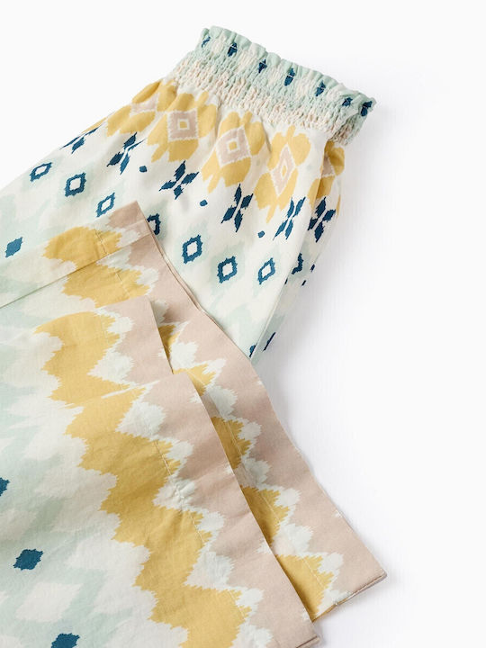 Kids' Palazzo Pants Light Beige