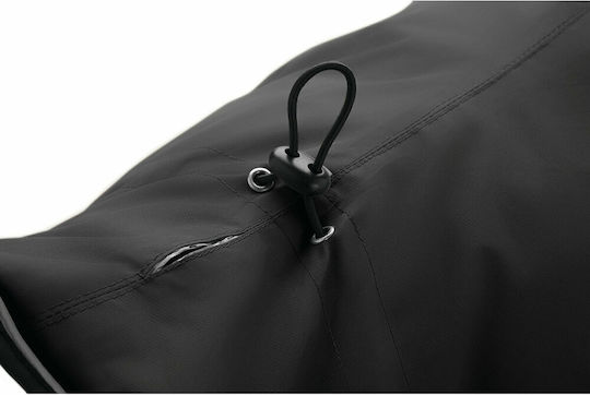 Hunter Haine pentru câini Impermeabil Negru cu Lungimea Spateului 55 cm