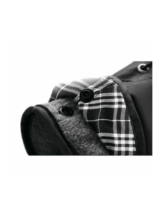 Hunter Hundemantel Wasserdicht Schwarz mit Rückenlänge 55 cm.