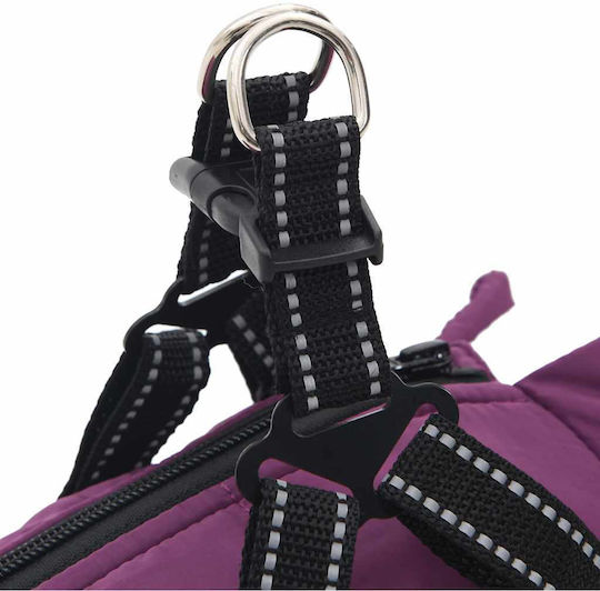 vidaXL Purple Dog Coat
