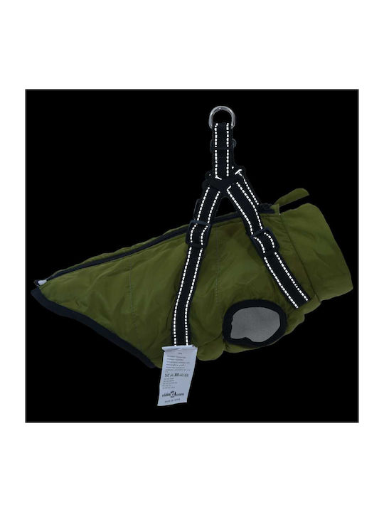 vidaXL Green Dog Coat
