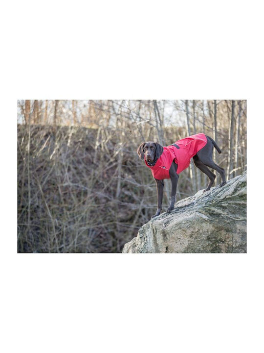 Trixie Vimy Red Waterproof Dog Coat XSmall with 30cm Back Length