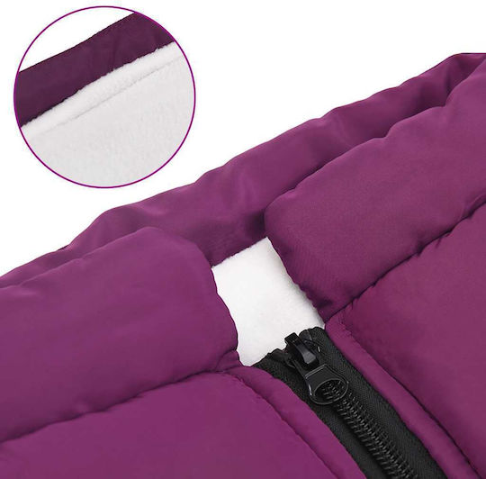 vidaXL Purple Dog Coat