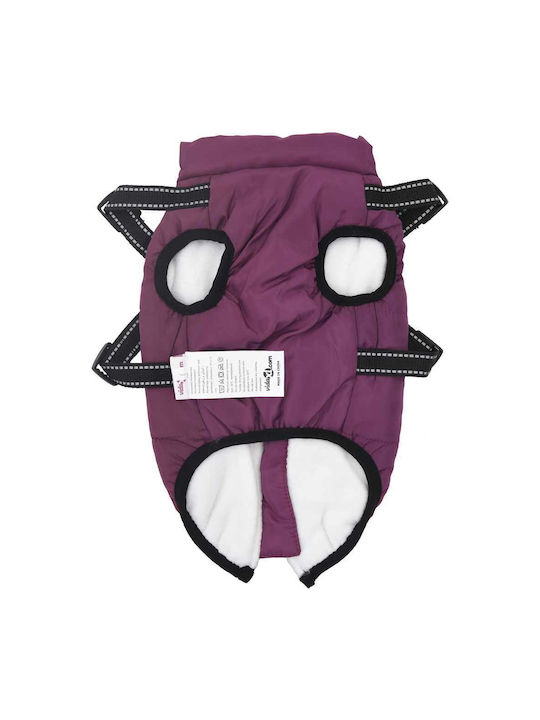 vidaXL Purple Dog Coat