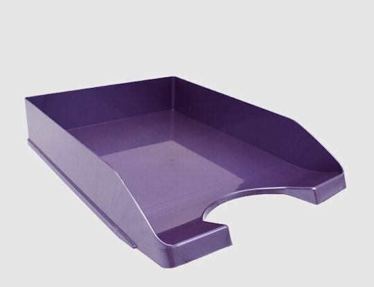 Metron Office Drawer Plastic Metal Purple
