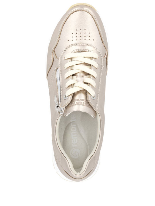 Γυναικεία Ανατομικά Sneakers Χρυσό