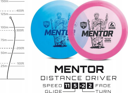 Disc de discgolf Discmania Distance Driver Mentor Active Premium Roz 11 5 -2 2