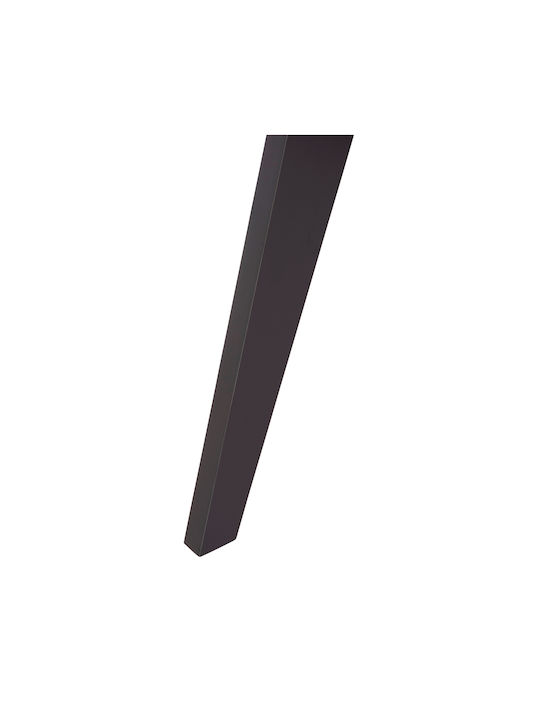 Birou Rexin Din Lemn Sonama-Gri 120x59x75cm