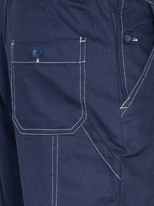 Cofra Bangui Work Coveralls Dungarees Cotton Blue