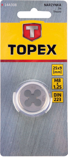 Topex 14A308 Φιλιέρα από Χάλυβα 8x1.25mm