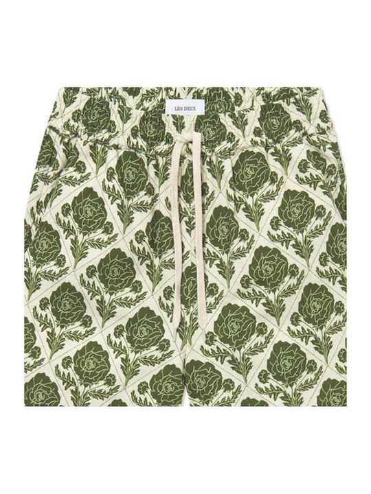 Мъжка Бермуда Vintage Green/ivory