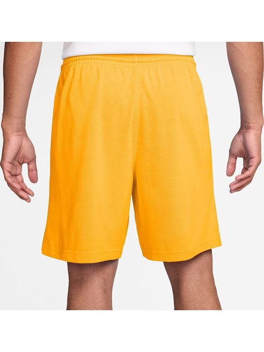 Nike Ανδρική Βερμούδα Κίτρινη