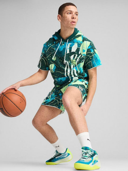 Hoop Dreamz Men's Athletic Shorts Multicolored