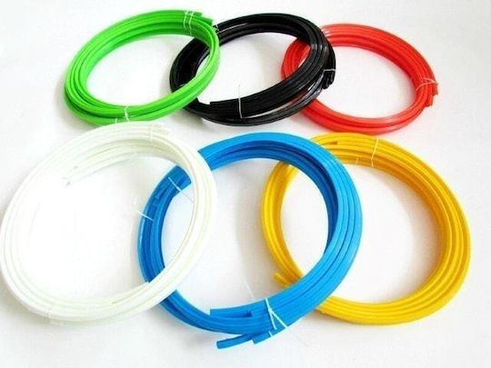 Premium Quality Wheel Protection Set 4 Plastic Rings Color Black