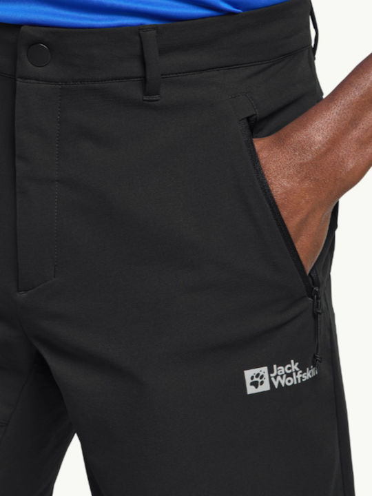 Jack Wolfskin Men's Hiking Short Trousers Black