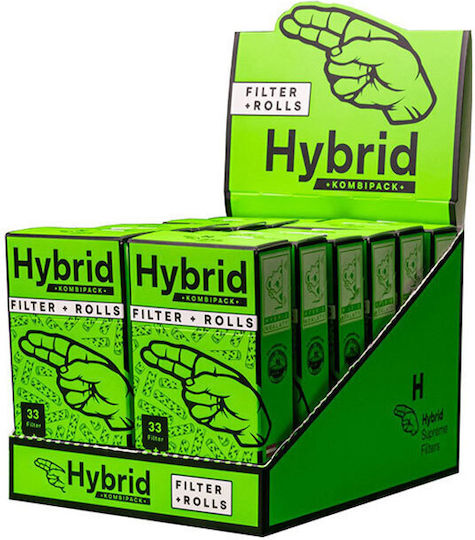 Hybrid Filters Filtertips Aktivkohle 6.4mm 12x1Stk
