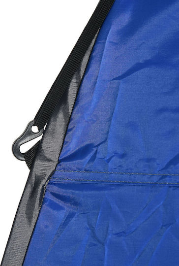 Outsunny Summer Camping Tent Pop Up Toilet Blue 126x124x189cm