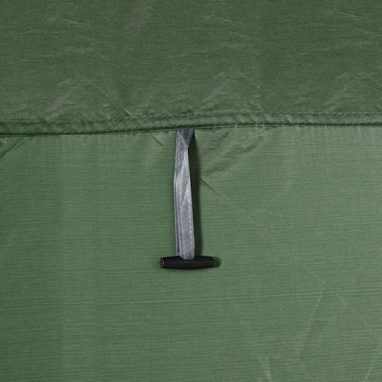 Outsunny Summer Camping Tent Pop Up Toilet Green 126x124x189cm