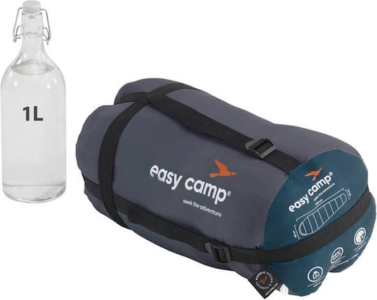 Easy Camp Sleeping Bag Μονό 3 Εποχών Blue