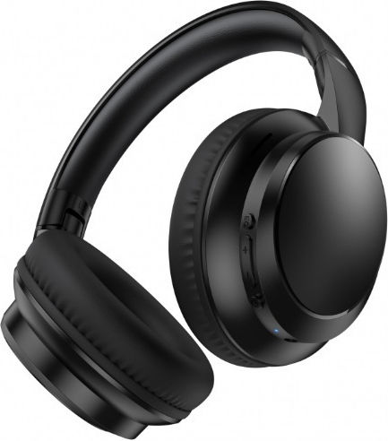 Platinet PHB086B Безжични Bluetooth Over Ear Слушалки с 10 часа Работа и Бързо Зареждане Черни