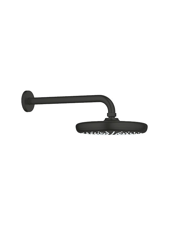 Grohe Μίκτης Μπαταρίας Εντοιχισμού για Νιπτήρα Μαύρος