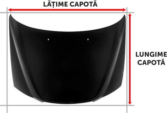 Autocolant Capotă "Artă Capotă" Rezistent la Exterior Mărime S 150 X 110cm Cod Avx-capota-012s