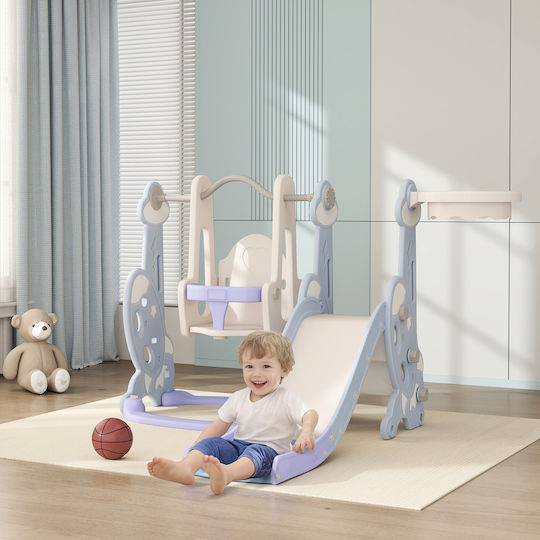 Aiyaplay Spielplatz mit Korb 147.5x160x107cm. Blauer