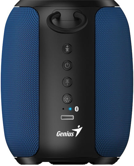 Genius SP-915BT Bluetooth-Lautsprecher 5W mit Akkulaufzeit bis zu 6 Stunden Blau
