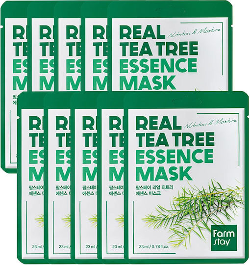 Farm Stay Real Tea Tree Μάσκα Προσώπου
