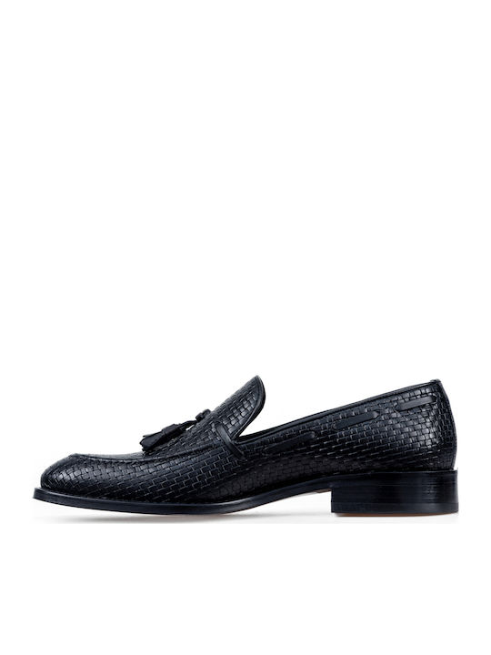 Men's Leather Moccasins Black