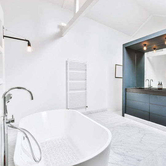 Orion Shower Non-slip with Suction Cups Transparent 35x70εκ.