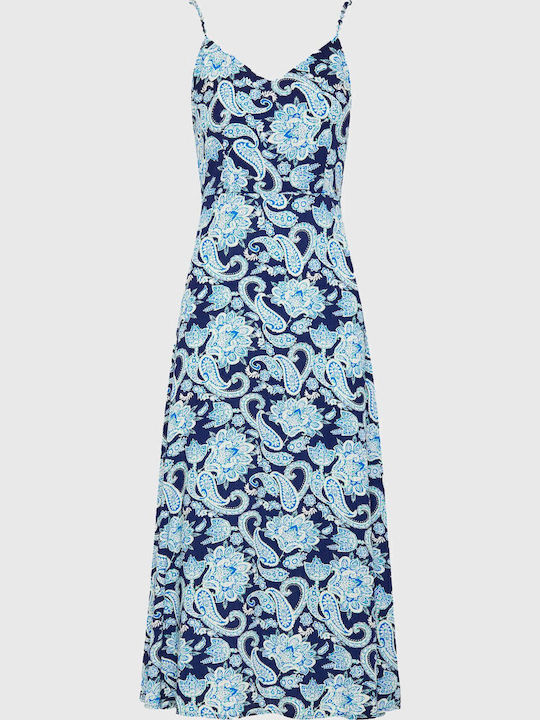 Summer Midi Dress Blue