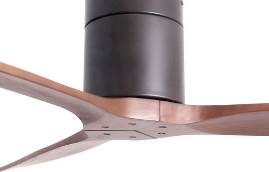Primo PRCF-80665 Deckenventilator 132.08cm Schwarz