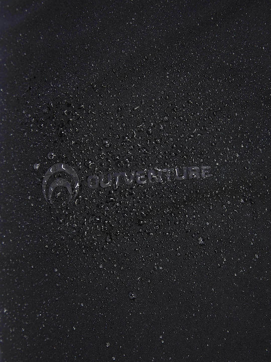 Outventure Ανδρικό Μακρύ Παντελόνι Πεζοπορίας Μαύρο