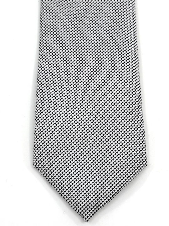 Legend Accessories Herren Krawatten Set Gedruckt in Silber Farbe