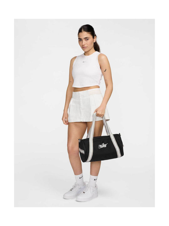 Nike Heritage Duff Ανδρική Τσάντα Πλάτης Γυμναστηρίου Μαύρη