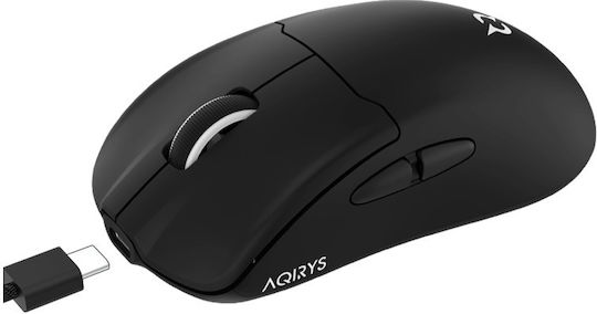 Aqirys M60 Ασύρματο RGB Gaming Ποντίκι 26000 DPI Μαύρο