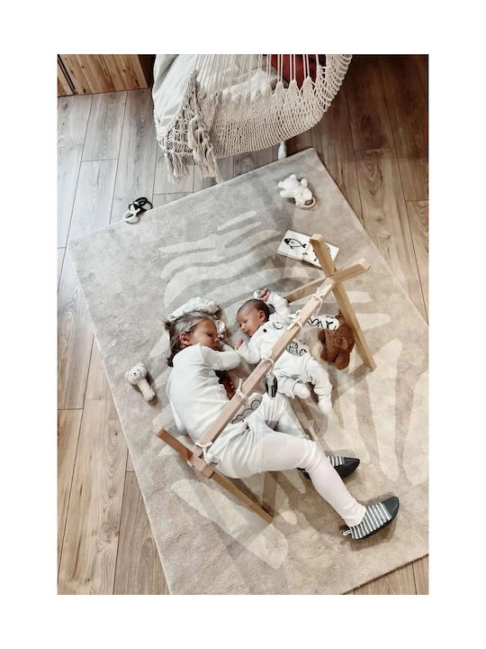 Bleuu Handmade Kids Synthetic Rug 100x130cm